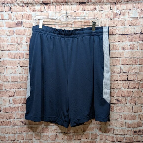 Tek Gear Dry Tek Shorts Blue Size XL - Picture 2 of 8